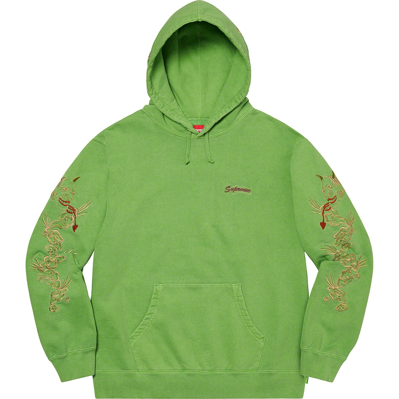 Dragon Overdyed Hooded Sweatshirt view 9